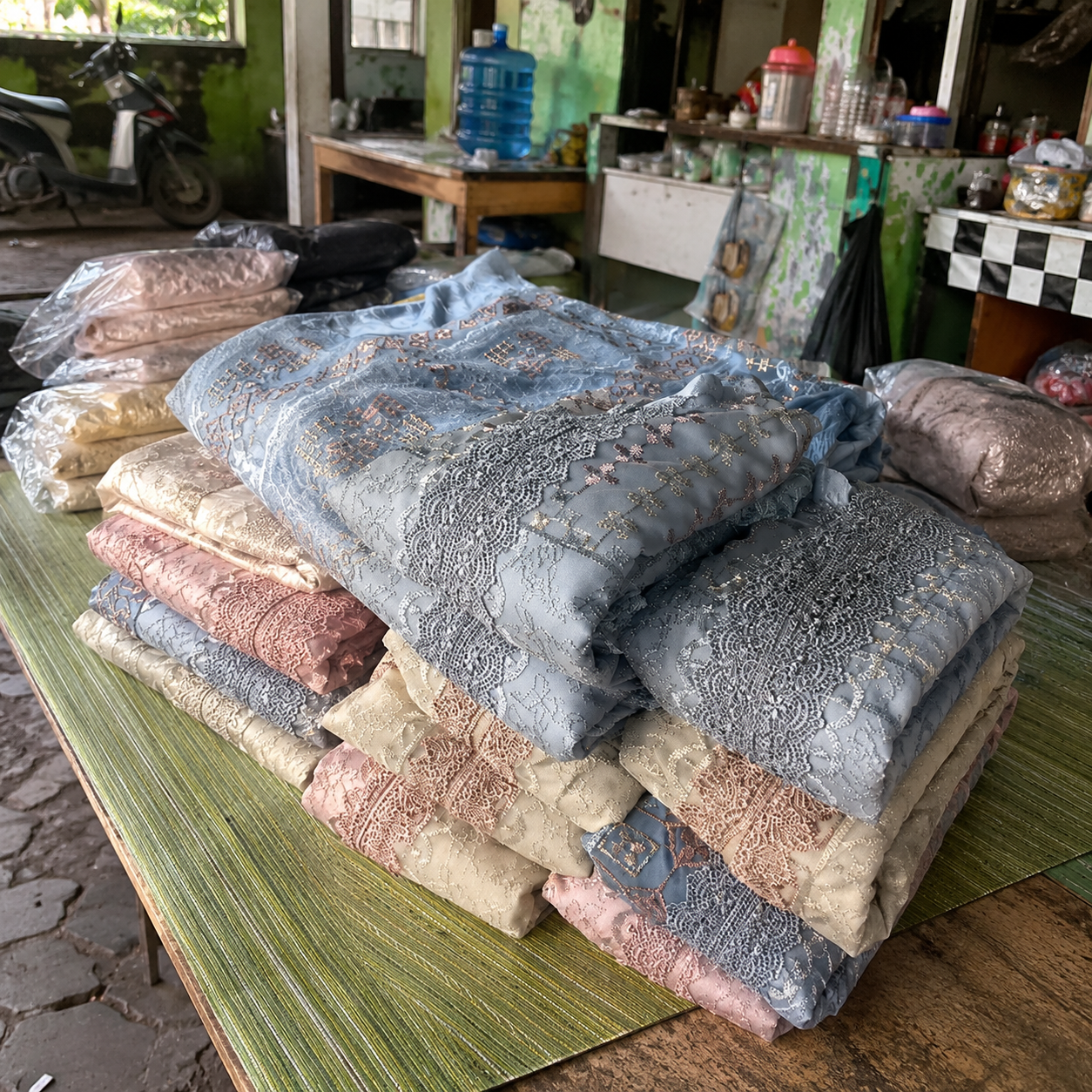 Makloon MOQ kecil di Yogyakarta untuk produksi pakaian brand baru dan UMKM fashion